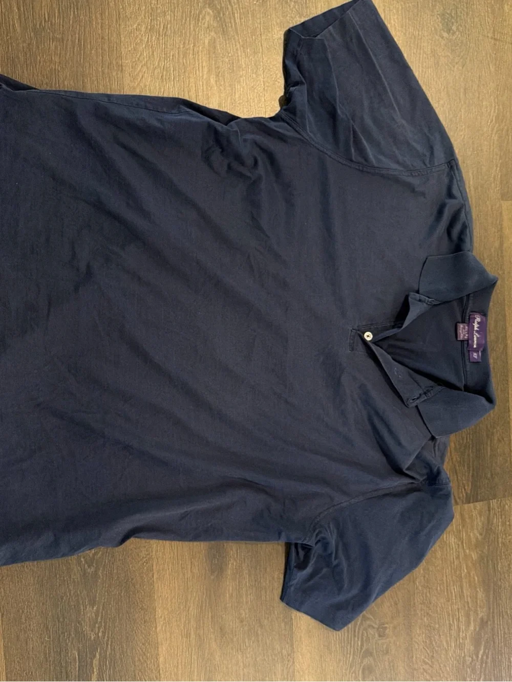 Ralph Lauren Purple Label Dark Navy Polo Shirt